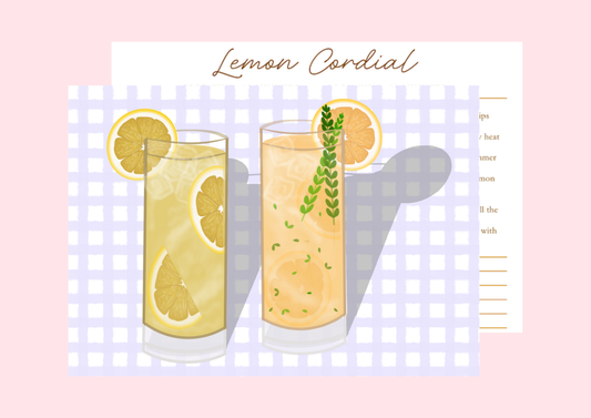 June's Lemon Cordial