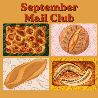 September Mail Club -  Bread Recipes