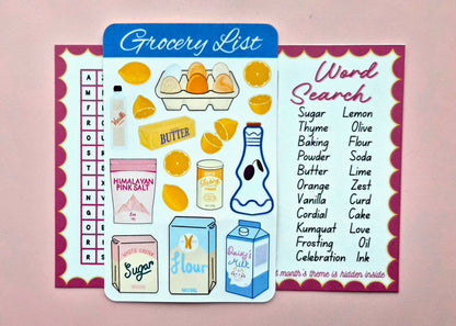 June Mail Club - Lemon Recipes