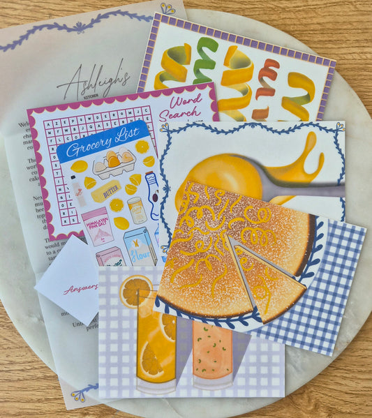 June Mail Club - Lemon Recipes