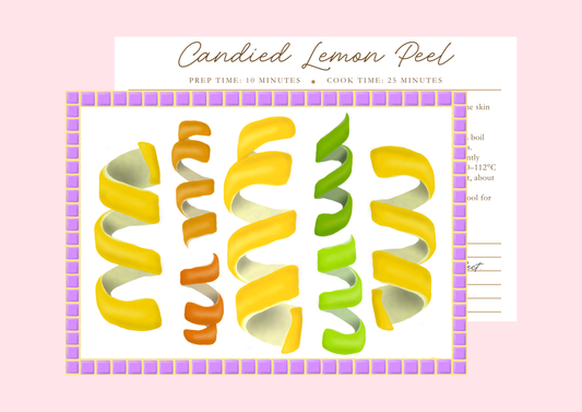 June's Candied Lemon Peel