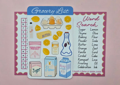 Lemon Recipe Set