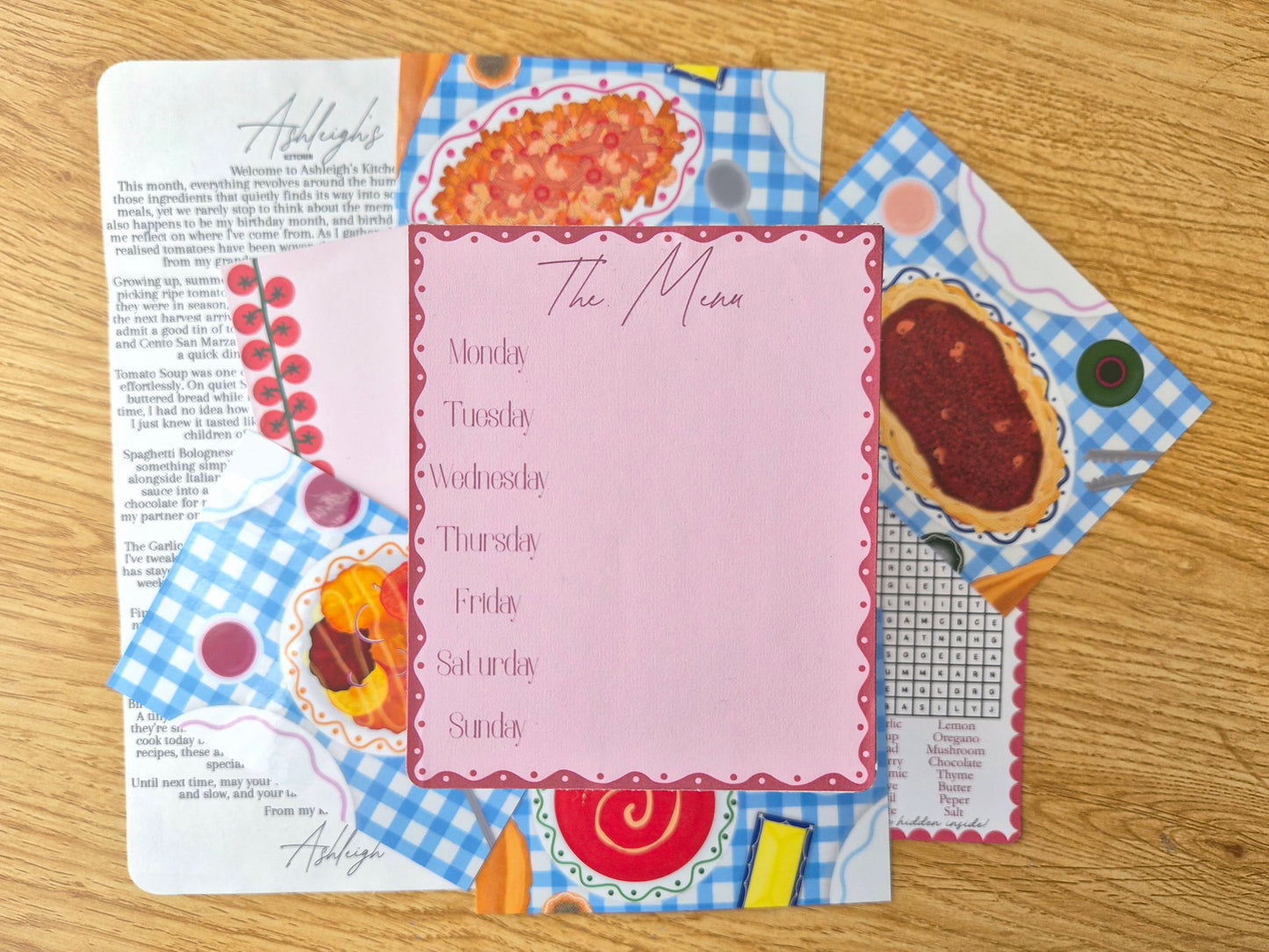 August Mail Club -  Tomato Recipesc